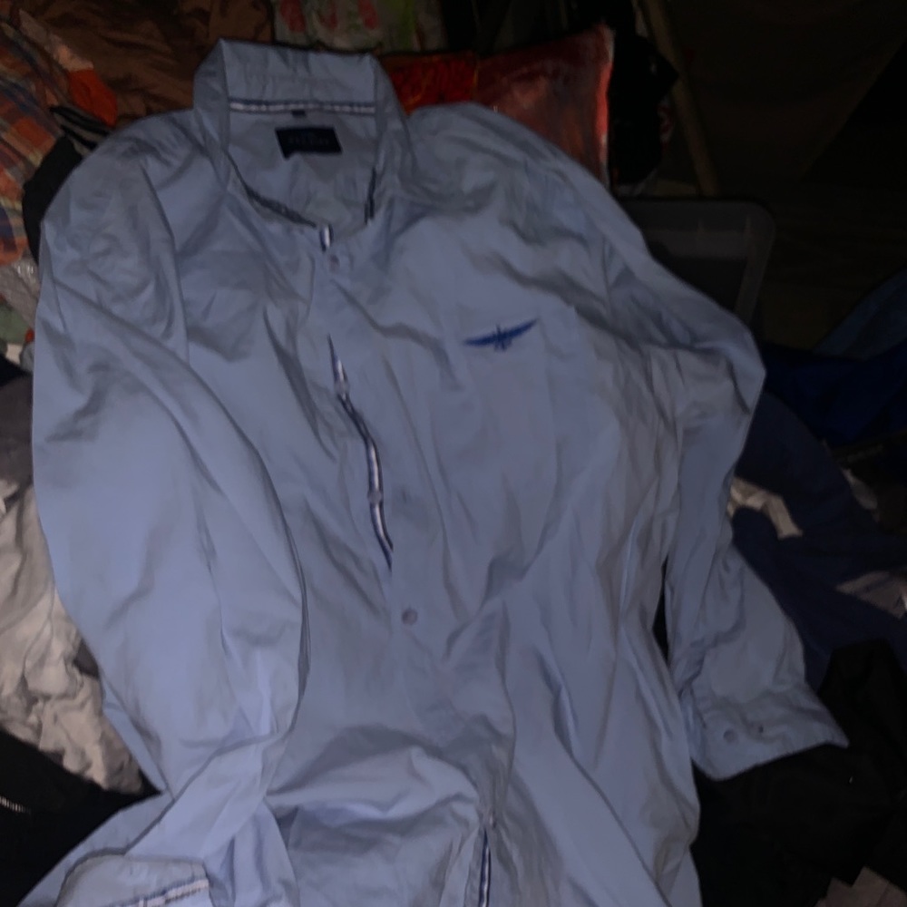 ESCALES FRANCE | MENS BUTTON DOWN SHIRT |2XL